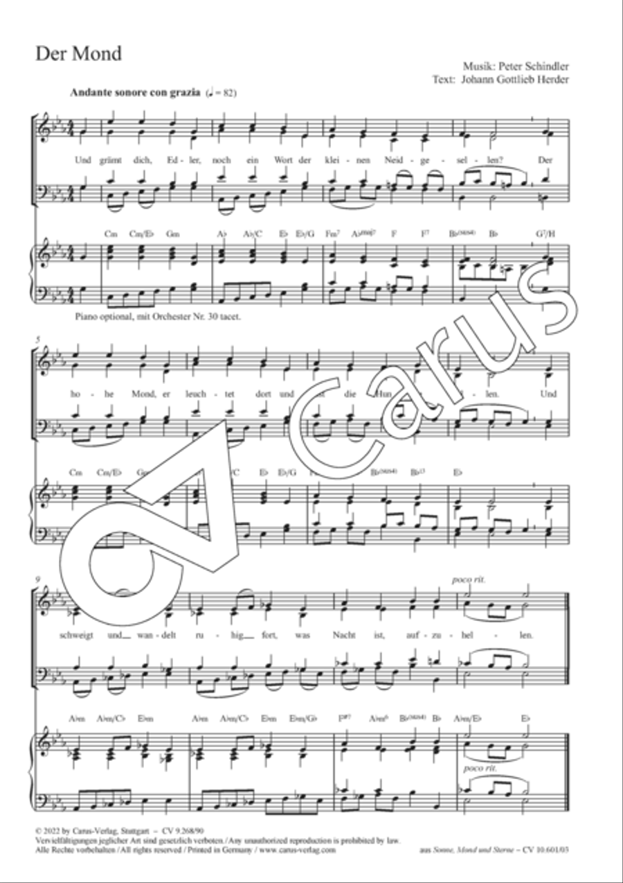 Der Mond Der Mond 4-Part scores gallery preview page 2