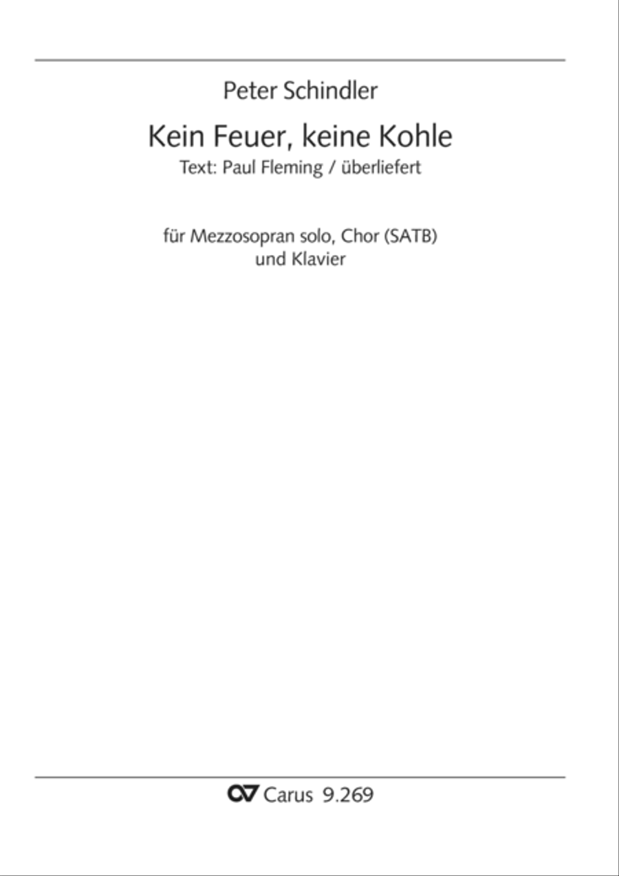Kein Feuer, keine Kohle Kein Feuer, keine Kohle 4-Part scores gallery preview page 2