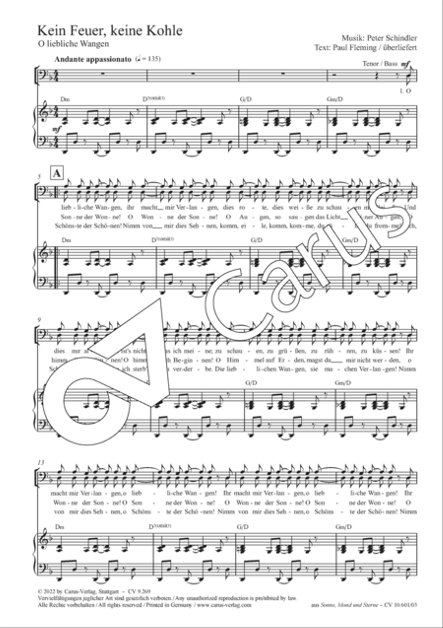 Kein Feuer, keine Kohle Kein Feuer, keine Kohle 4-Part scores gallery preview page 3