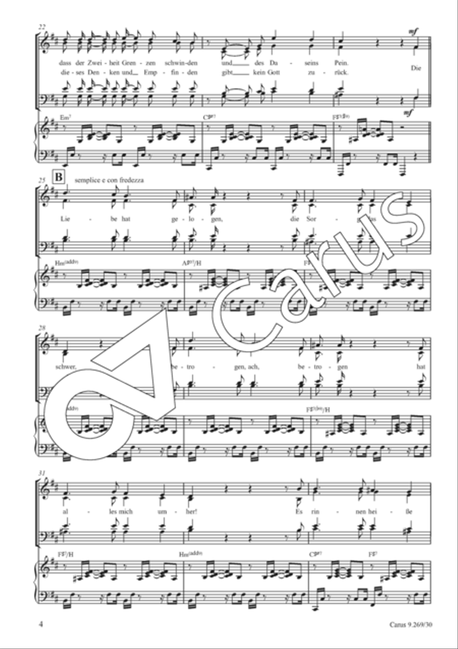 Die eine Klage Die eine Klage 4-Part scores gallery preview page 5