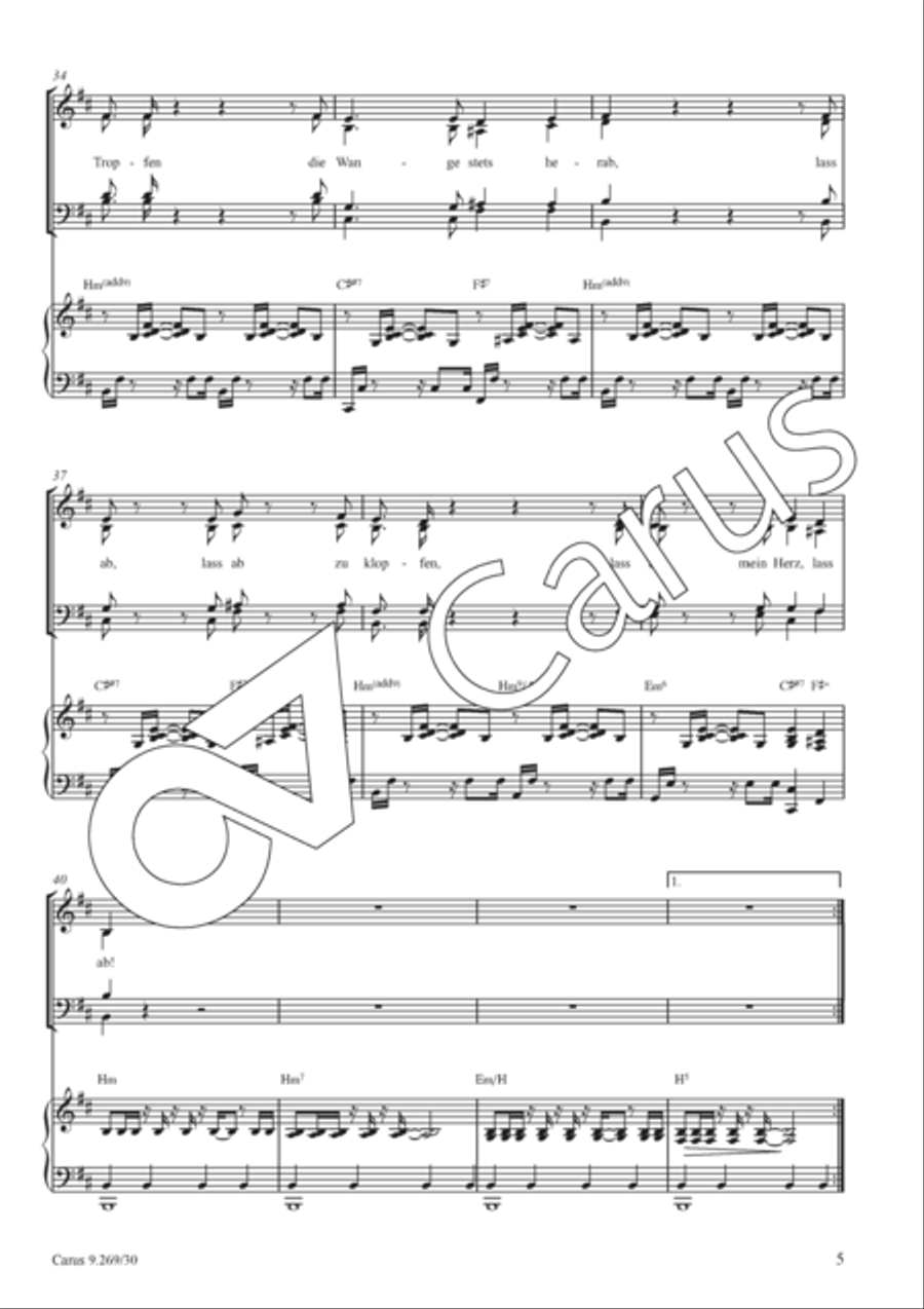 Die eine Klage Die eine Klage 4-Part scores gallery preview page 6