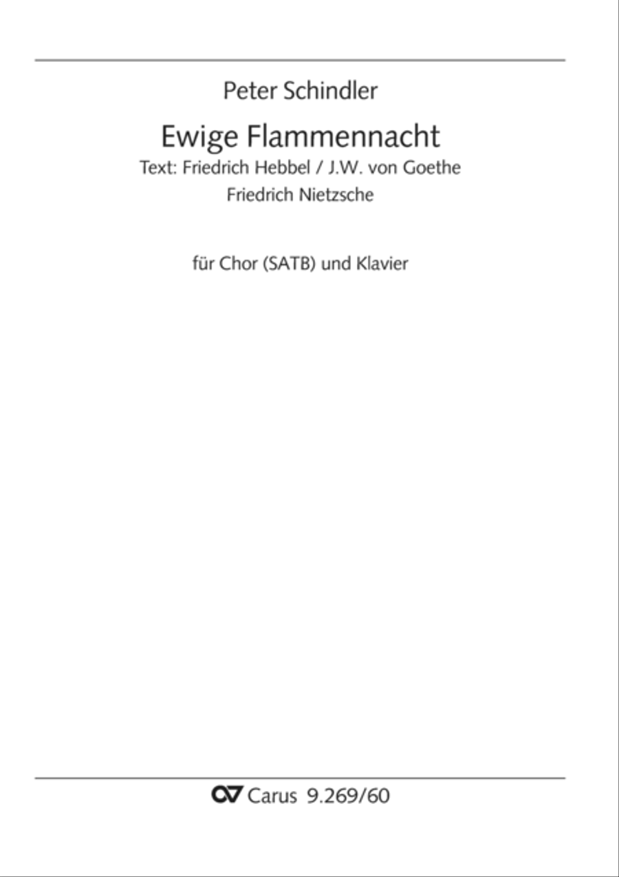 Ewige Flammennacht Ewige Flammennacht 4-Part scores gallery preview page 2