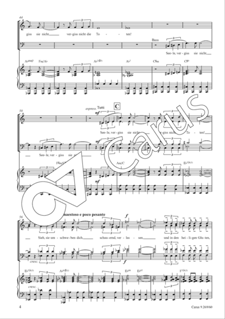 Ewige Flammennacht Ewige Flammennacht 4-Part scores gallery preview page 5