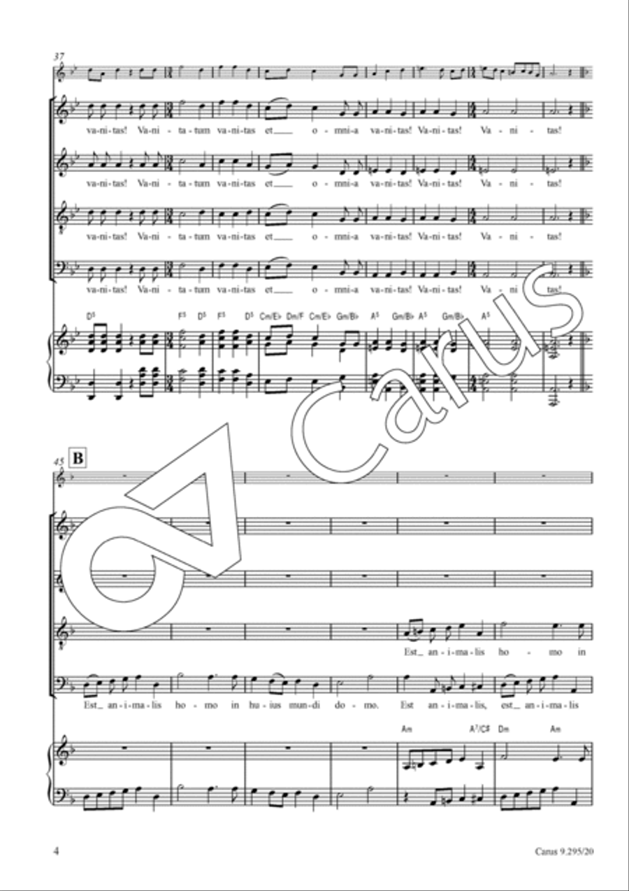Vanitas Vanitas 4-Part scores gallery preview page 5