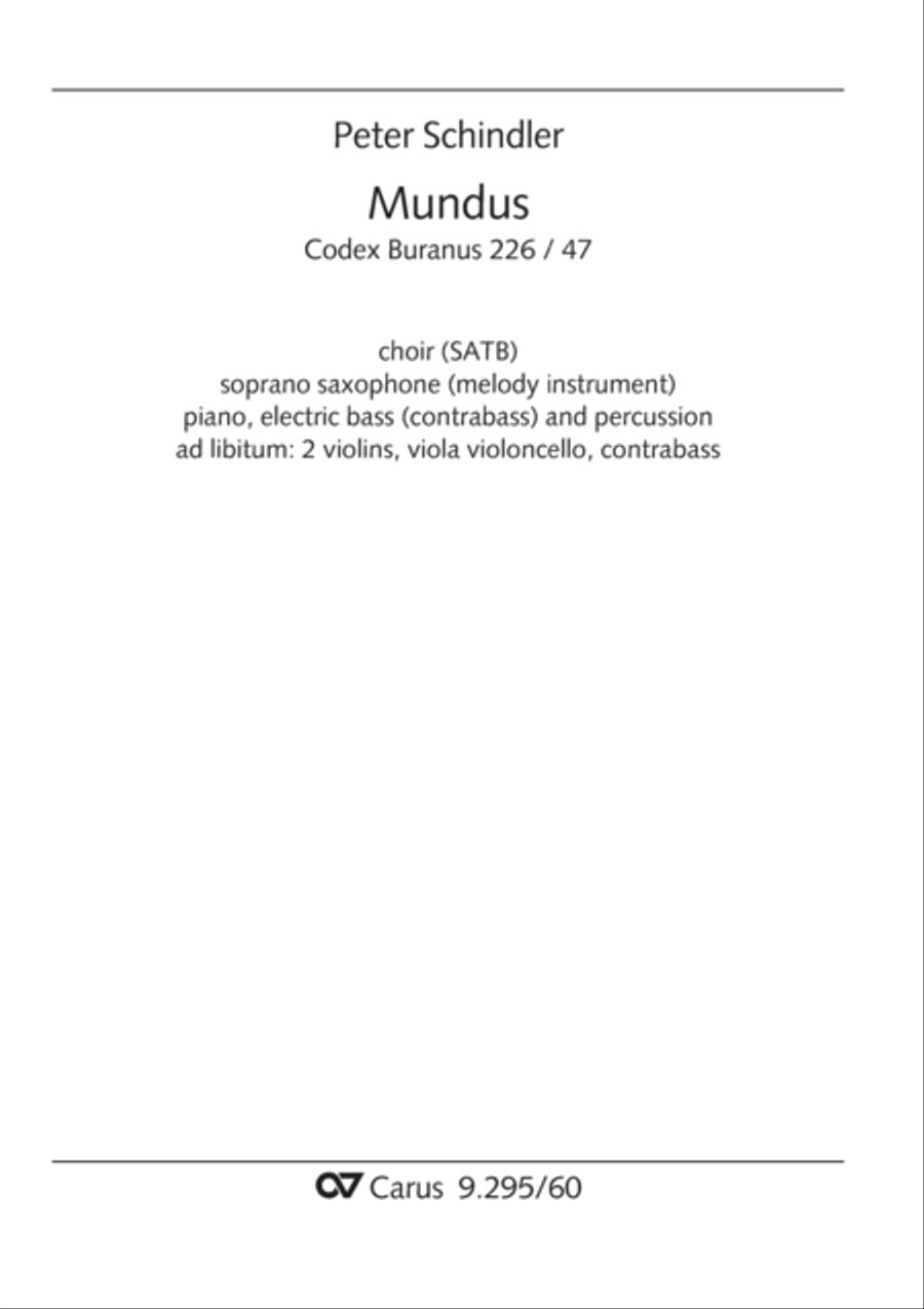 Mundus Mundus 4-Part scores gallery preview page 2