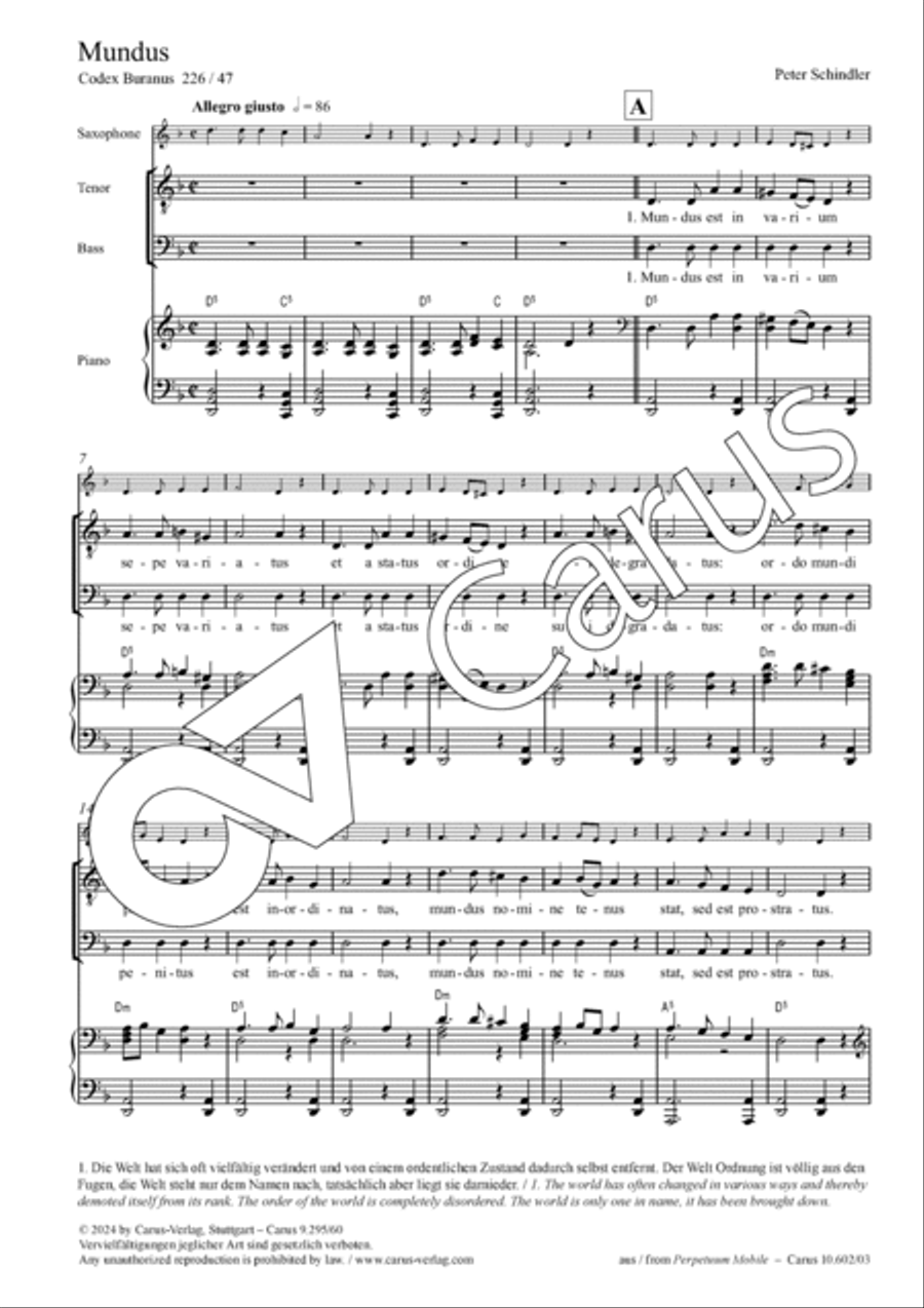 Mundus Mundus 4-Part scores gallery preview page 3