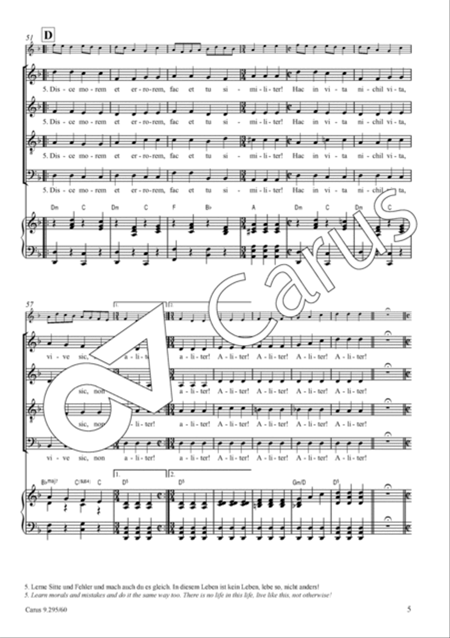 Mundus Mundus 4-Part scores gallery preview page 6
