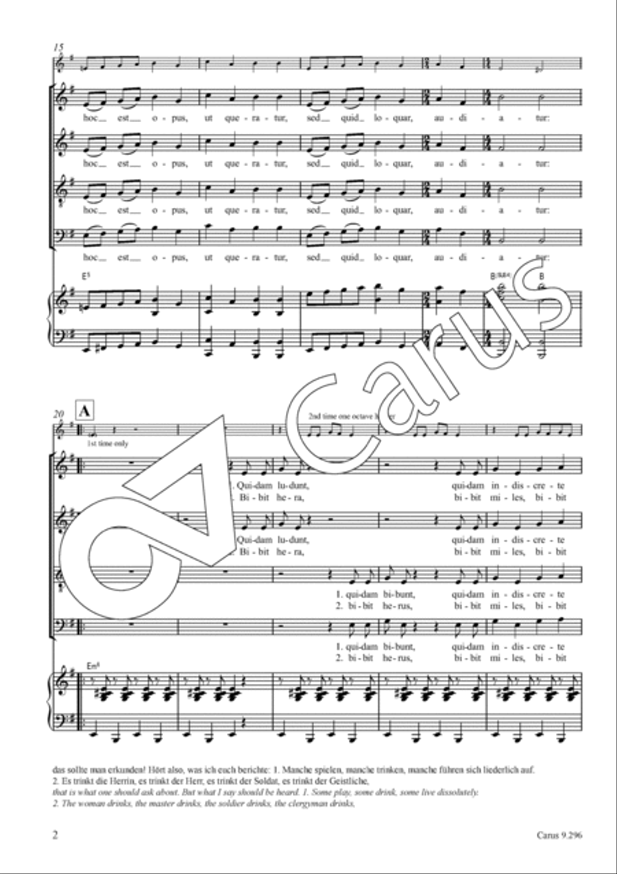 In taberna In taberna 4-Part scores gallery preview page 3
