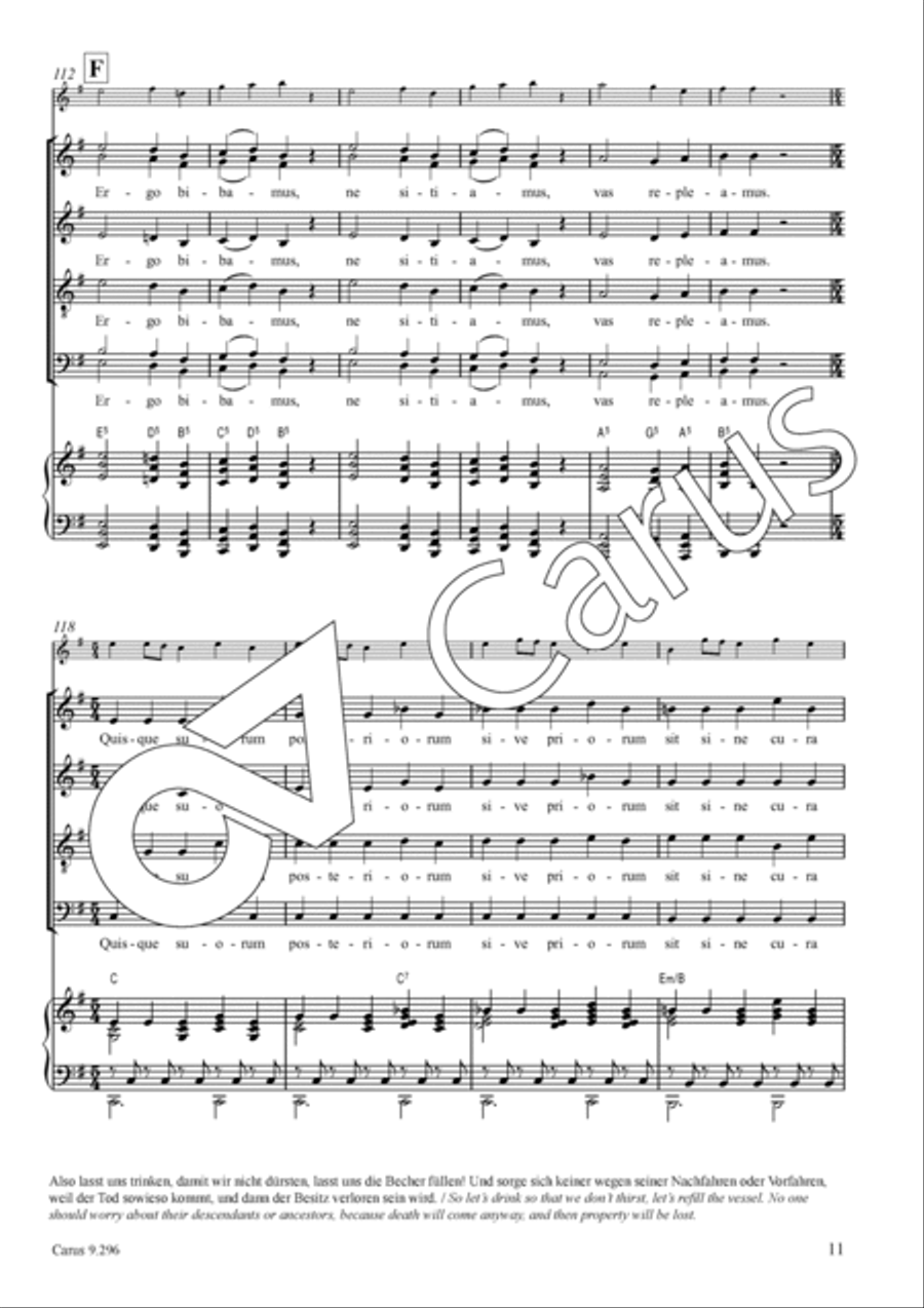 In taberna In taberna 4-Part scores gallery preview page 12
