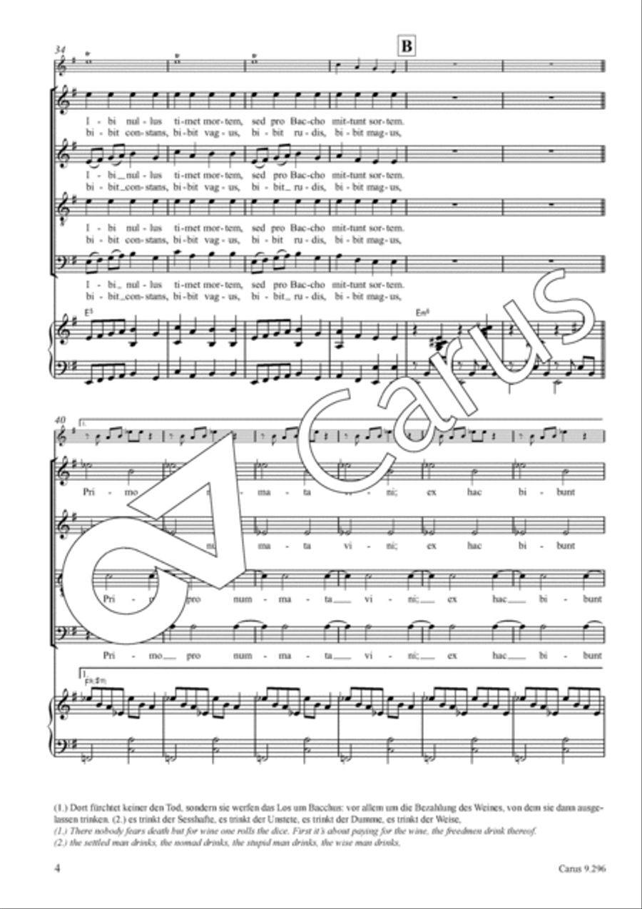 In taberna In taberna 4-Part scores gallery preview page 5