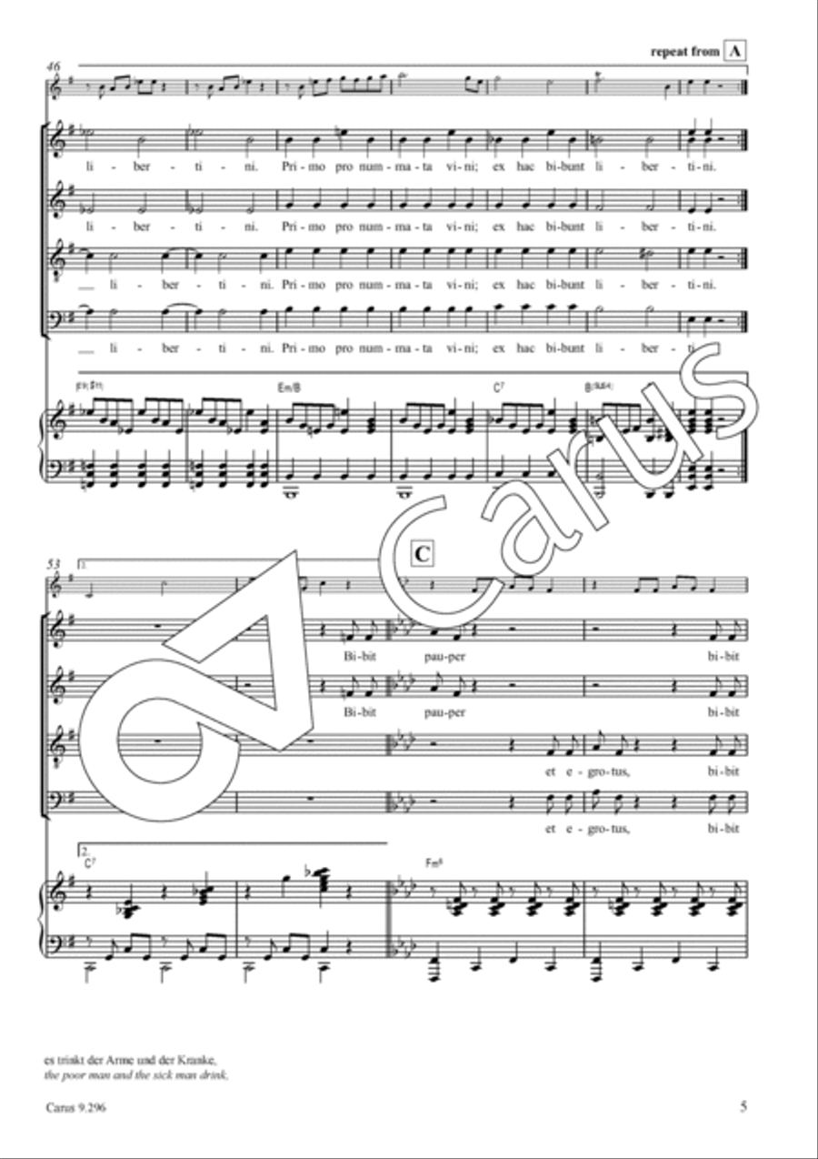In taberna In taberna 4-Part scores gallery preview page 6