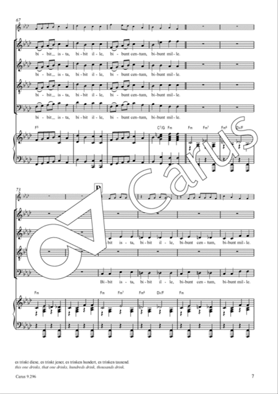 In taberna In taberna 4-Part scores gallery preview page 8