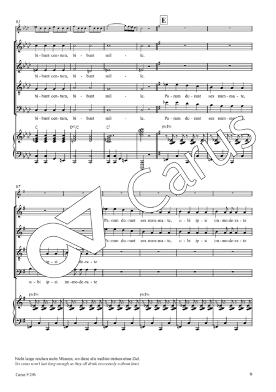 In taberna In taberna 4-Part scores gallery preview page 10