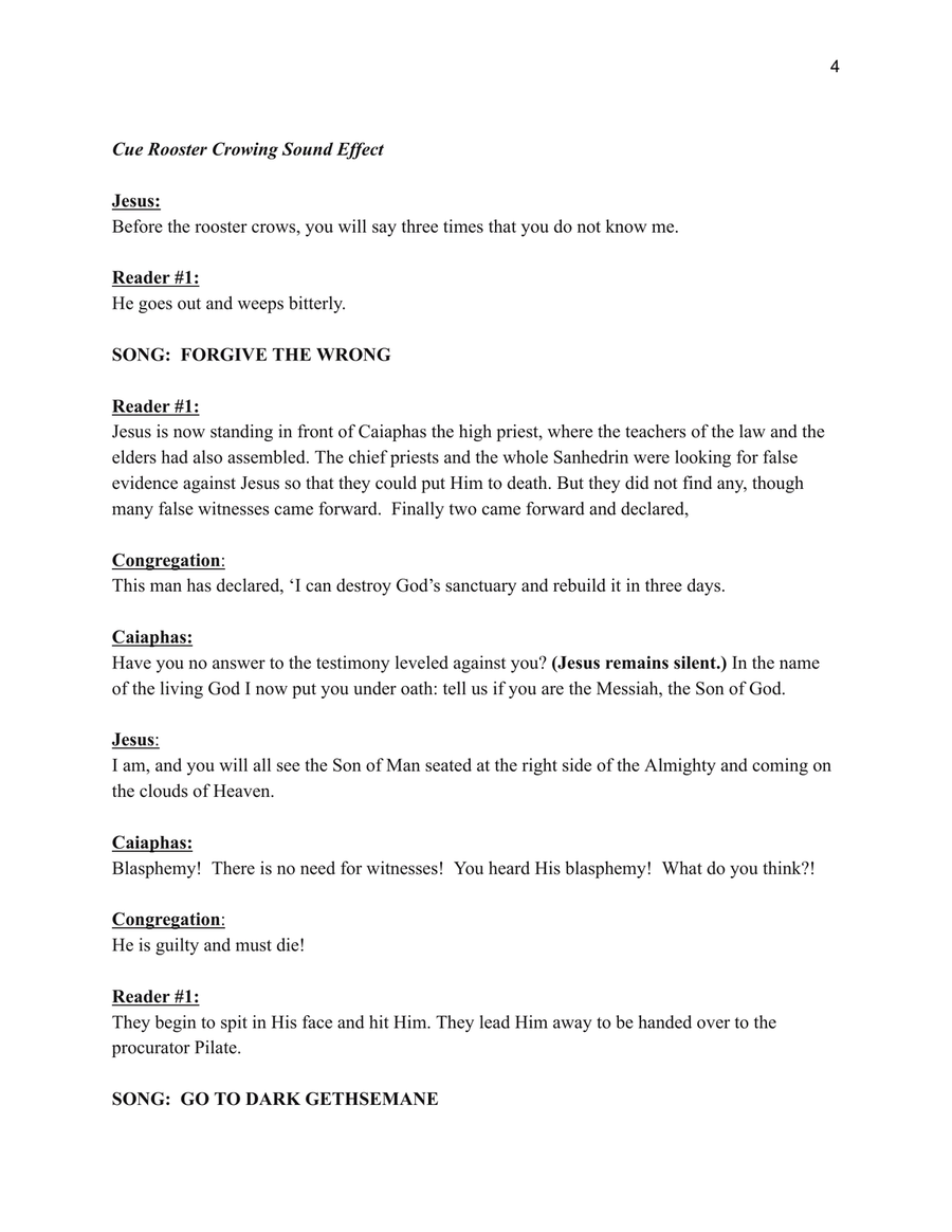 Jesus Paid It All (Tenebrae Service) (2-part choir version) 2-Part scores gallery preview page 4