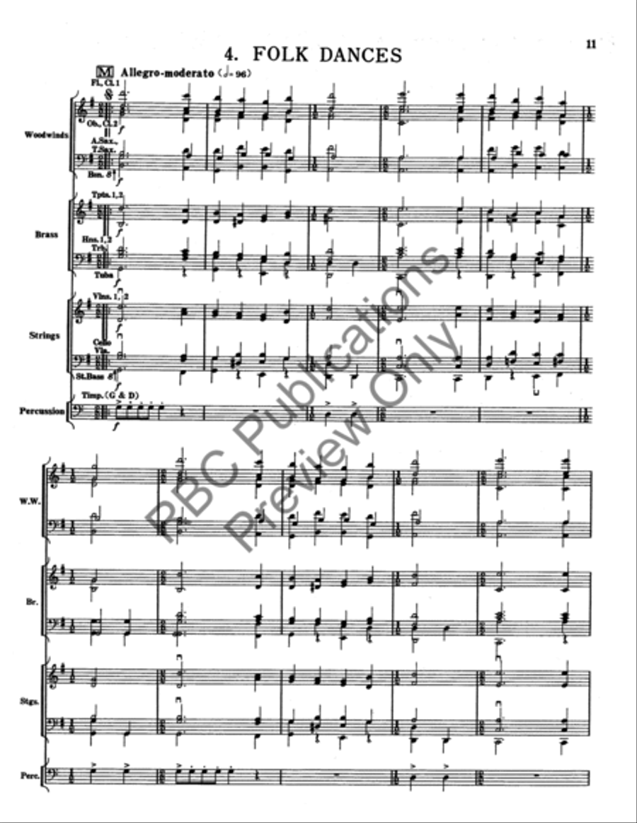 Sumer Is Icumen In Orch Sumer Is Icumen In Orch Full Orchestra scores gallery preview page 12