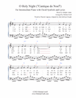 O Holy Night for Piano
