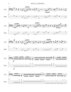 Hotel California Guitar Ensemble scores gallery preview page 6