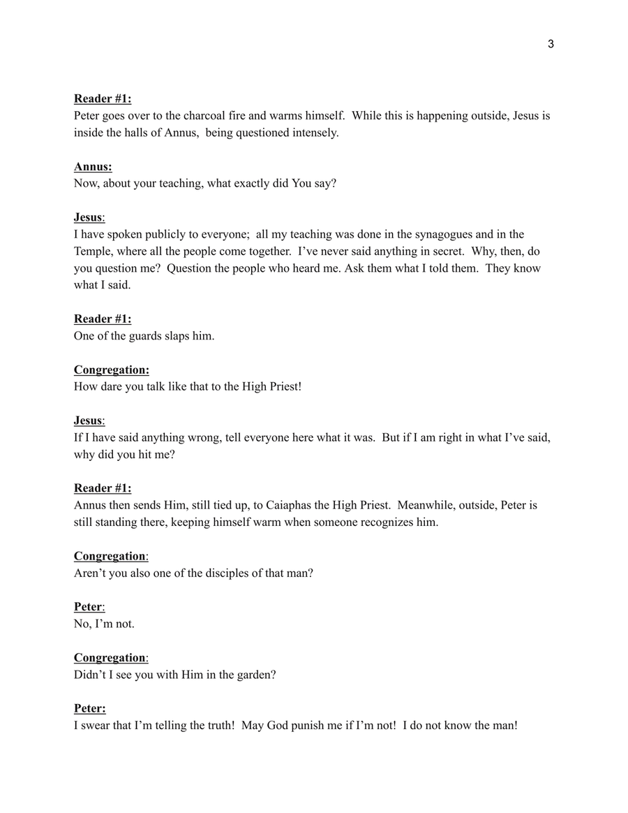 Jesus Paid It All (Tenebrae Service) (2-part choir version) 2-Part scores gallery preview page 3