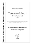 Turmmusik Nr. 1 für Blechbläser (Tower Music No. 1 for Brass Ensemble)