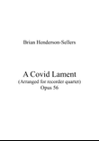 A Covid Lament for recorder quartet