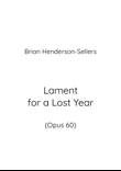 Lament for a Lost Year