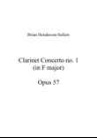 Clarinet concerto no 1
