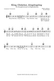 Kling, Glöckchen, klingelingeling - Leadsheet