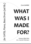 What Was I Made For?