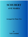 Schubert Ave Maria arranged for Piano Trio