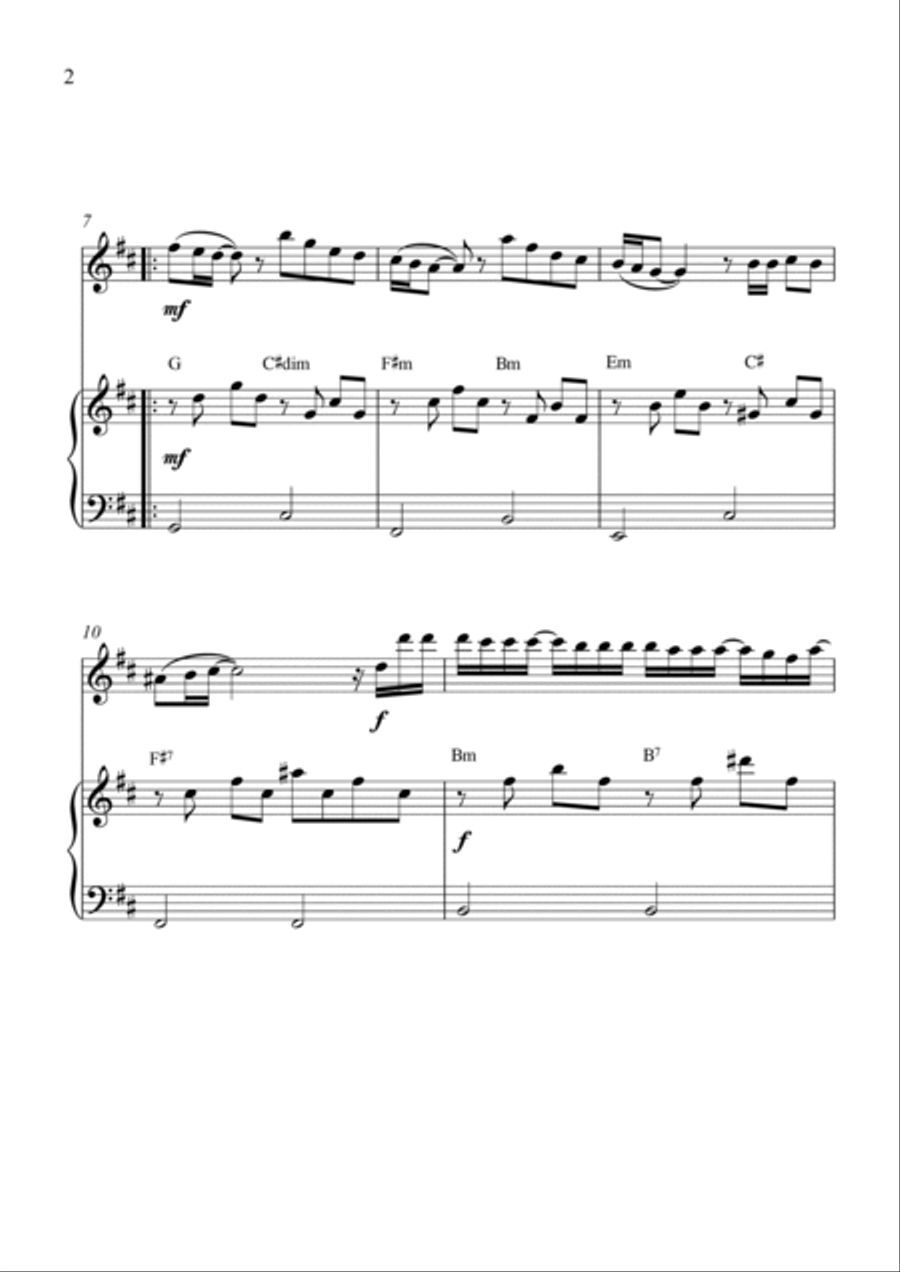 When You Told Me You Loved Me Flute Solo scores gallery preview page 1