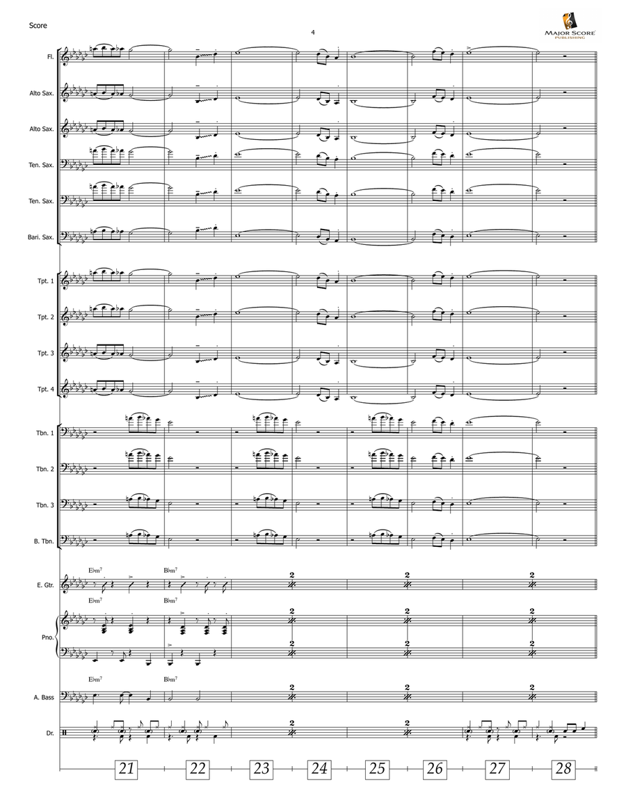 Take Five Jazz Ensemble scores gallery preview page 5