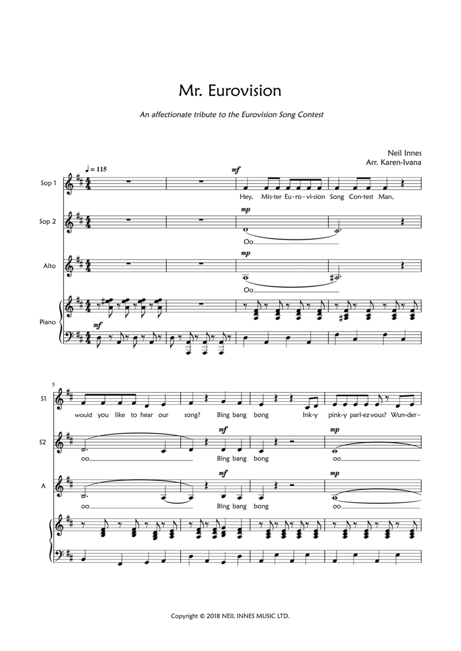 Mr. Eurovision Mr. Eurovision SSA scores gallery preview page 1