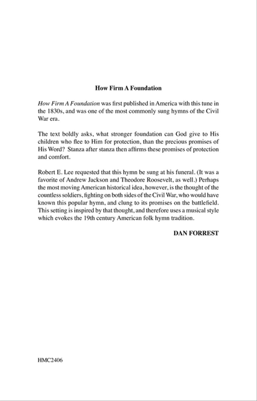 How Firm A Foundation How Firm A Foundation TTBB scores gallery preview page 15