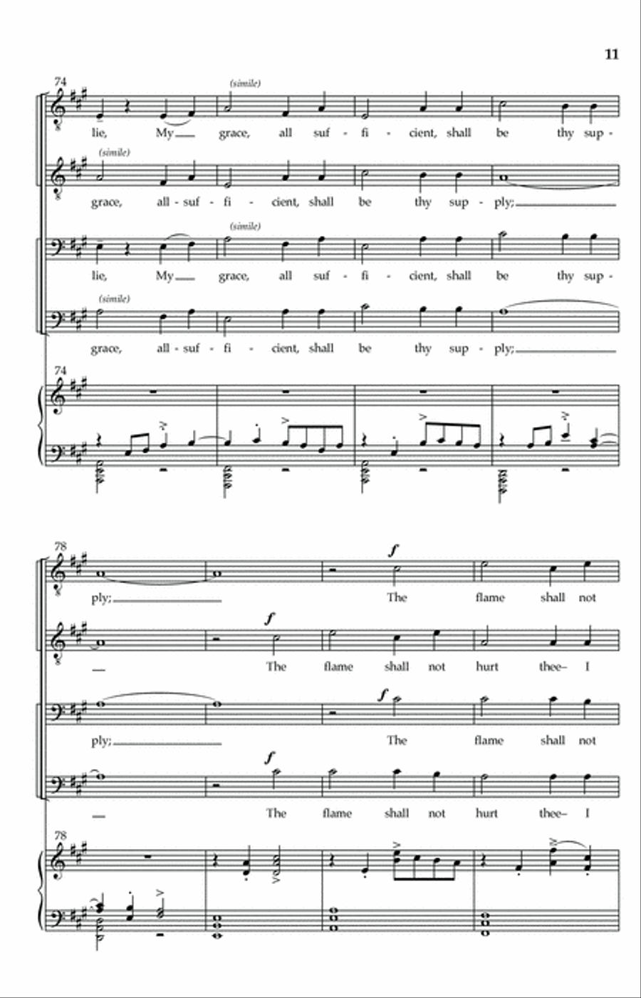 How Firm A Foundation How Firm A Foundation TTBB scores gallery preview page 9