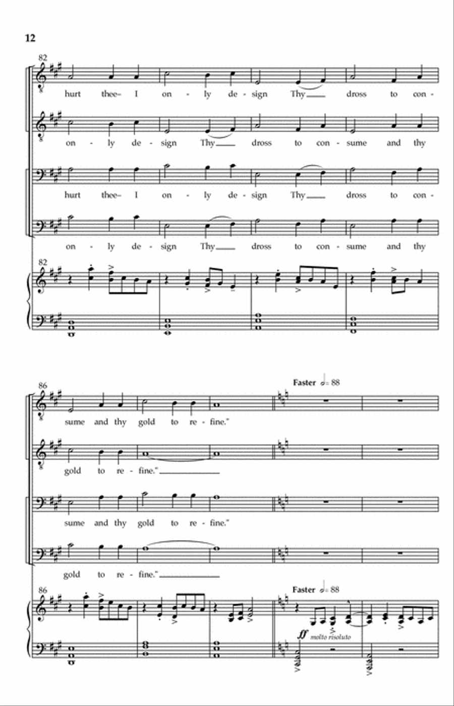 How Firm A Foundation How Firm A Foundation TTBB scores gallery preview page 10