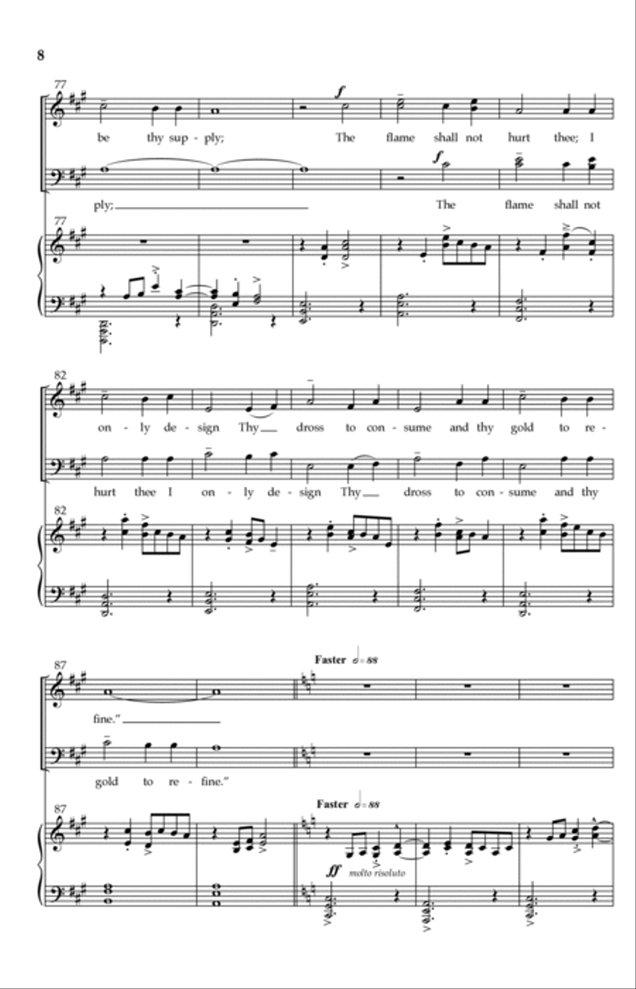 How Firm A Foundation How Firm A Foundation 4-Part scores gallery preview page 6