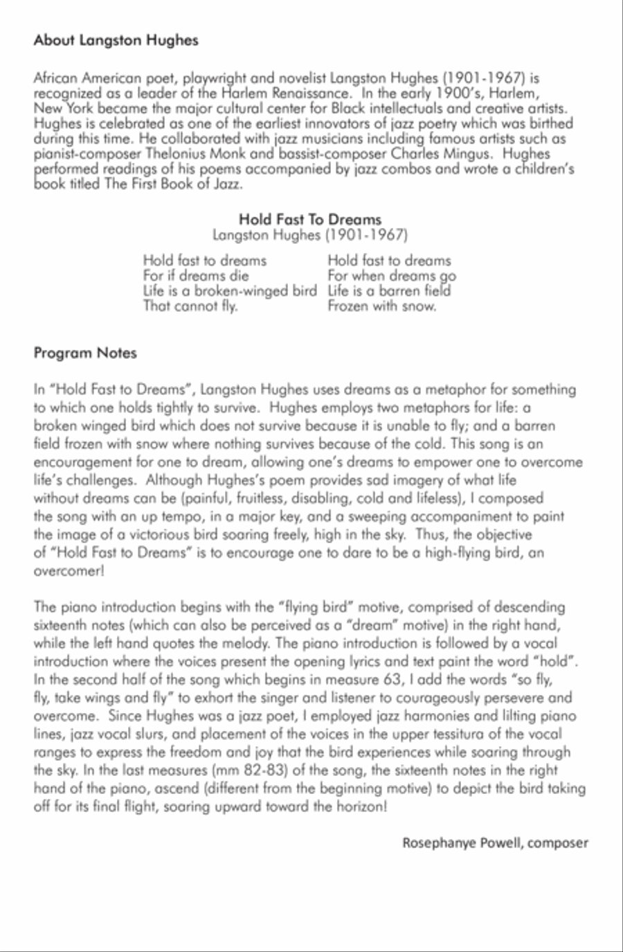 Hold Fast to Dreams Hold Fast to Dreams 4-Part scores gallery preview page 15