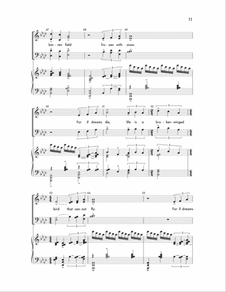 Hold Fast to Dreams Hold Fast to Dreams 4-Part scores gallery preview page 9