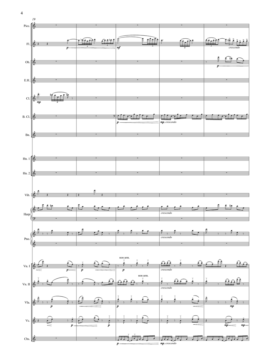 Fog (for orchestra) - Study Score String Orchestra scores gallery preview page 4