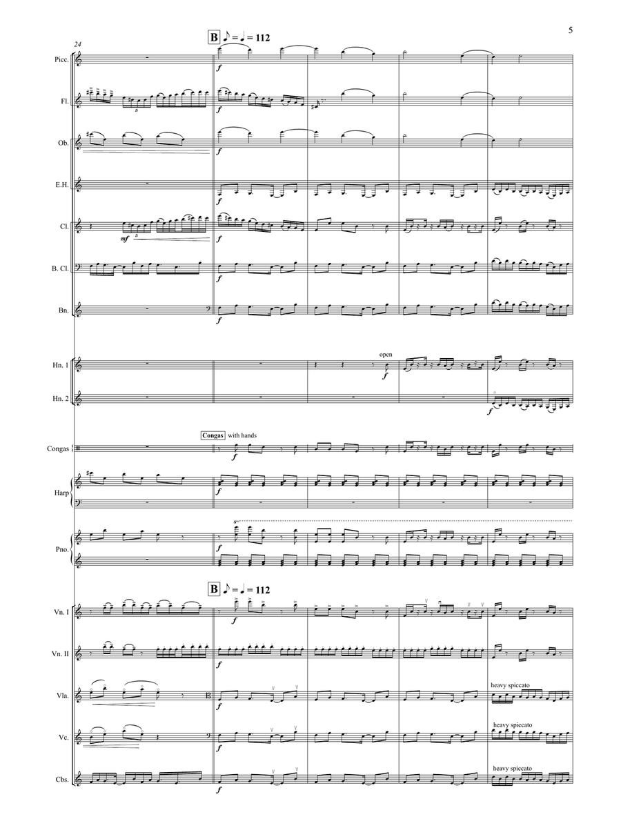 Fog (for orchestra) - Study Score String Orchestra scores gallery preview page 5
