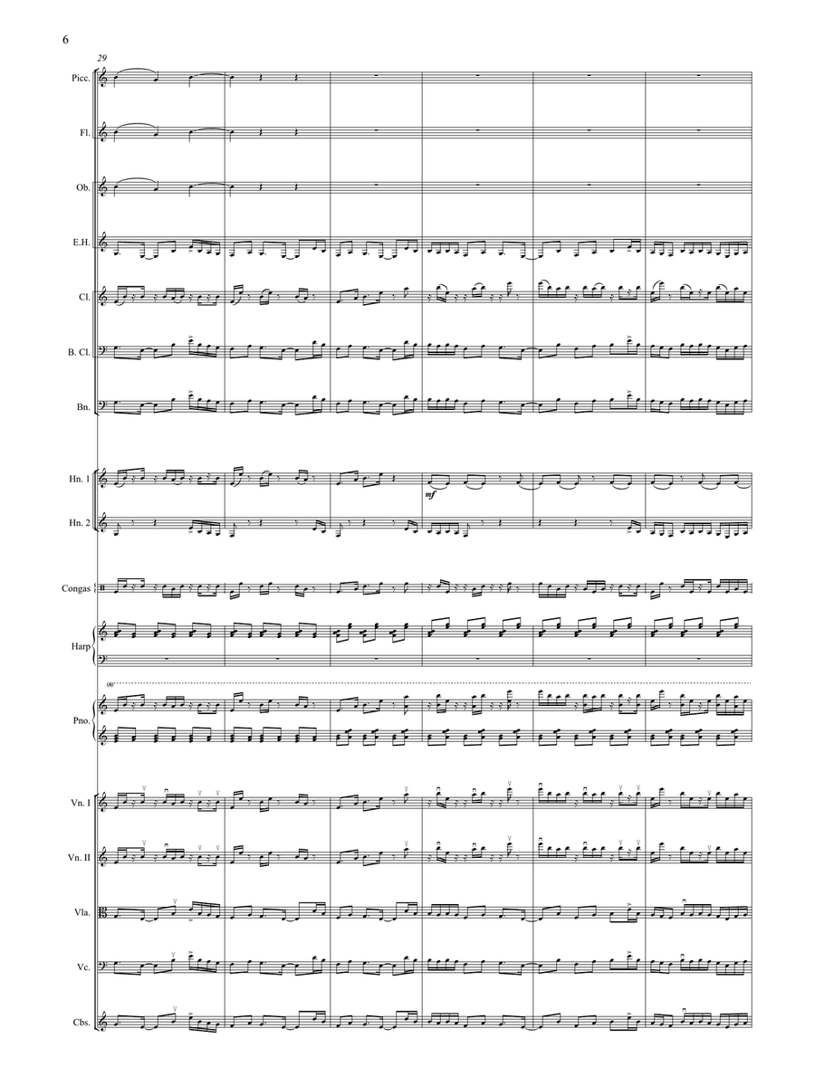 Fog (for orchestra) - Study Score String Orchestra scores gallery preview page 6