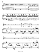 Der fischerknabe, by Liszt, S.292 No.1, in E Major Piano, Vocal scores gallery preview page 4