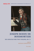 Six sonatas for two violins