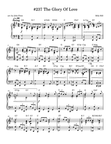 The Glory Of Love