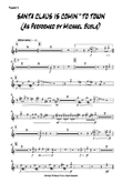Santa Claus Is Comin' To Town (ver. Michael Buble)- Trumpet 3