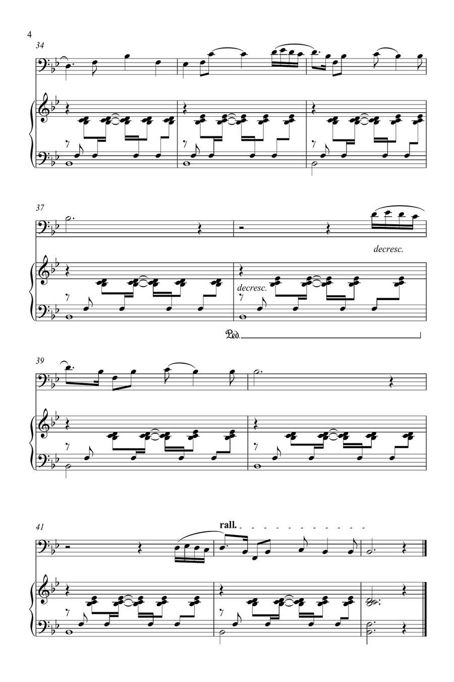 High Above the Atmosphere Euphonium scores gallery preview page 5