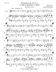 Recorder/Piano: Brahms' Lullaby/Cradle Song (Wiegenlied, Op. 49 No. 4)