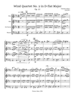 Wind Quartet No. 2 in D-flat Major, Op. 27