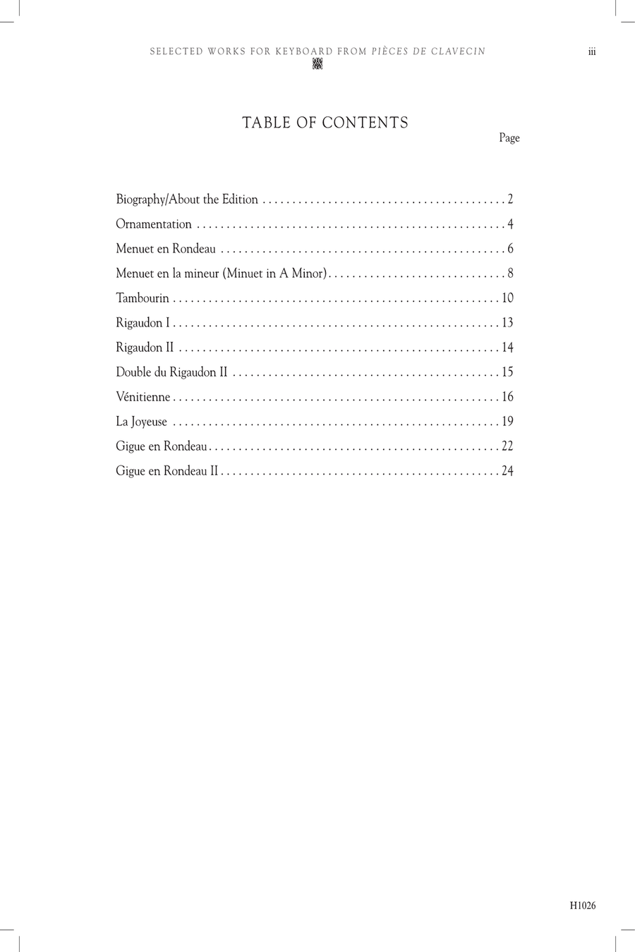 Jean-Philippe Rameau (selected works) Piano Solo scores gallery preview page 2