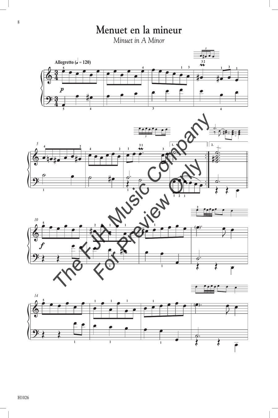 Jean-Philippe Rameau (selected works) Piano Solo scores gallery preview page 4